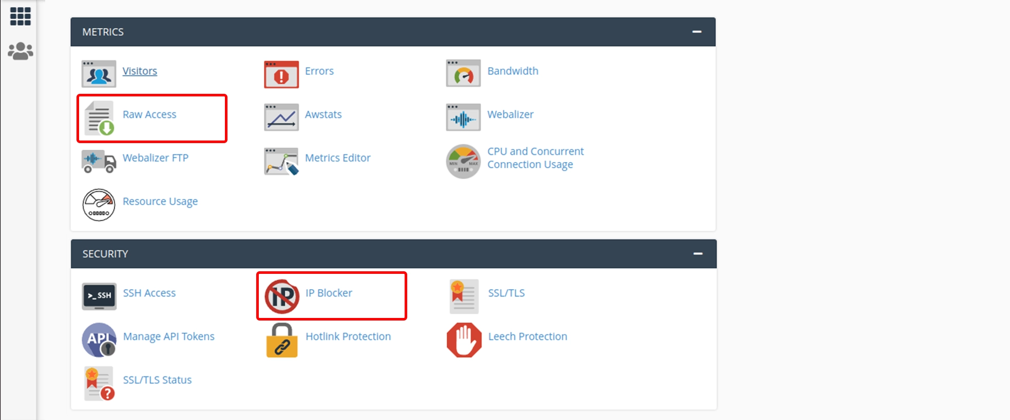 IP Address Blocking in cPanel