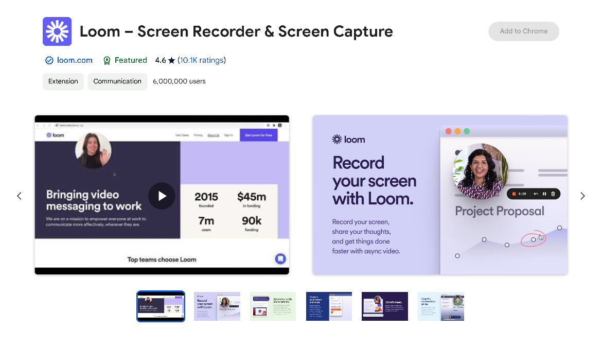 Loom Screen Recording & Screen Capture