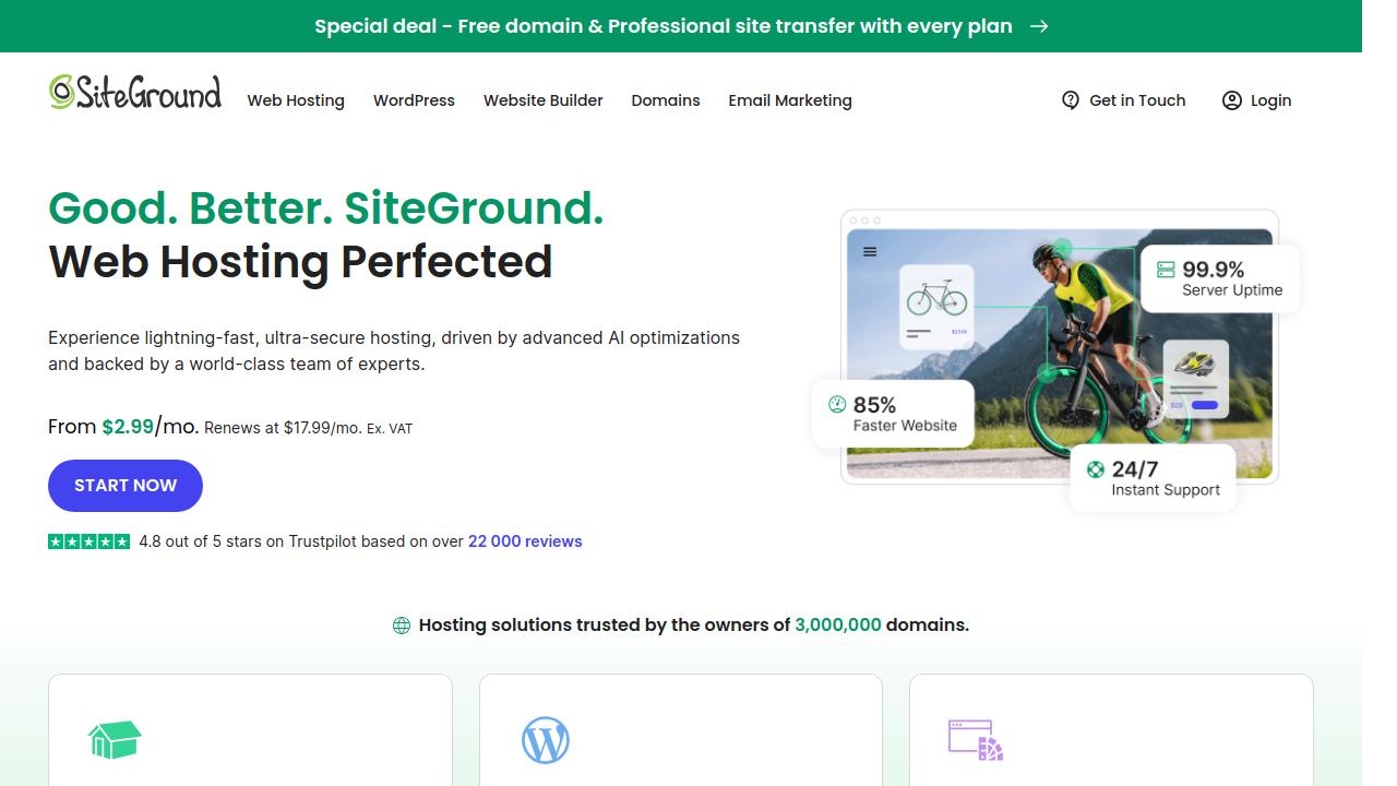 SiteGround Hosting Review