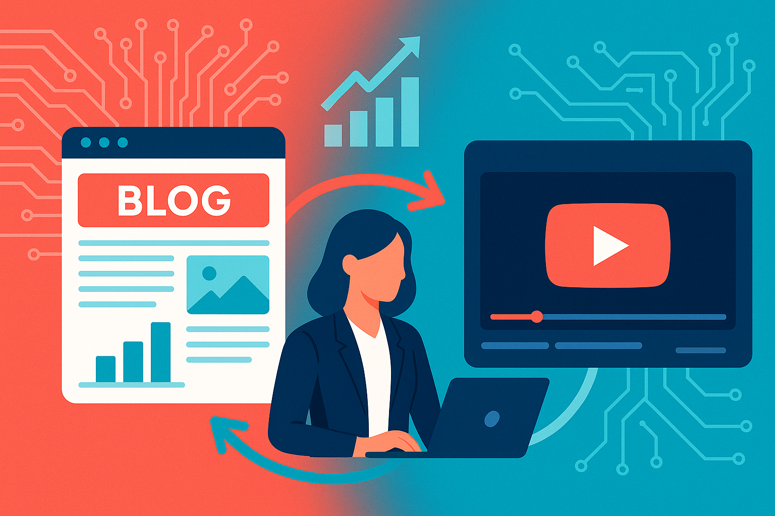 Blogging vs YouTube - Omnichannel Imperative