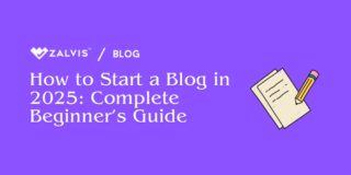 How to Start a Blog