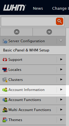 How to login to a cPanel account from WHM?