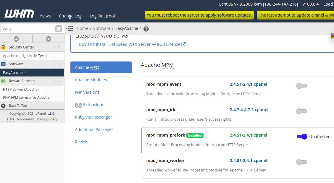 How to Install Pagespeed Module on a cPanel Server