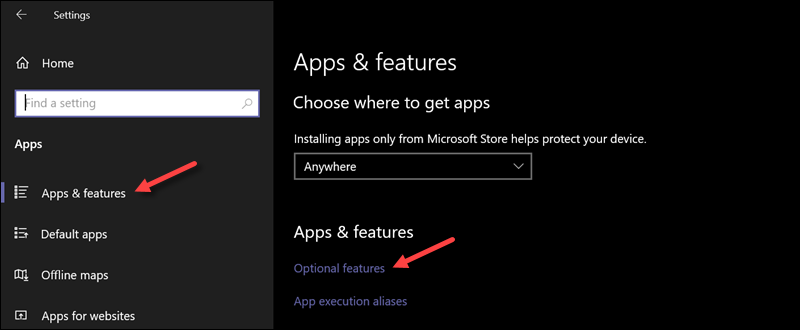 Install SSH Component on Windows