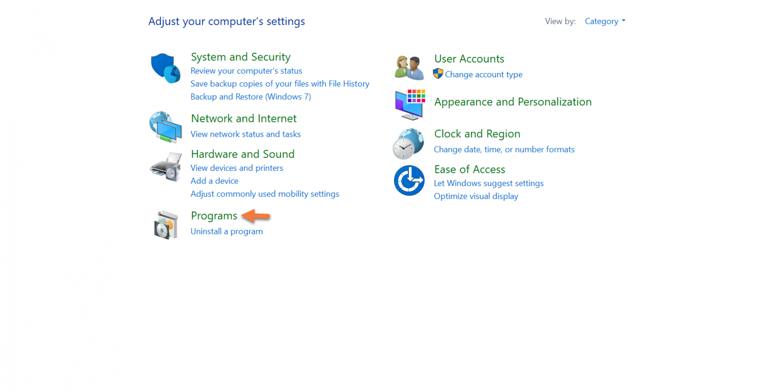 Enable Telnet On Windows 10 From The Control Panel