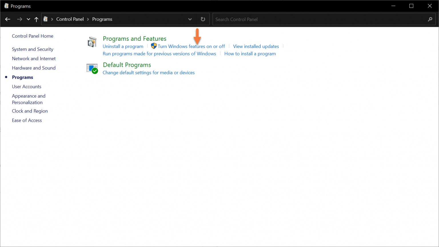 How To Enable Telnet On Windows 10 From The Control Panel