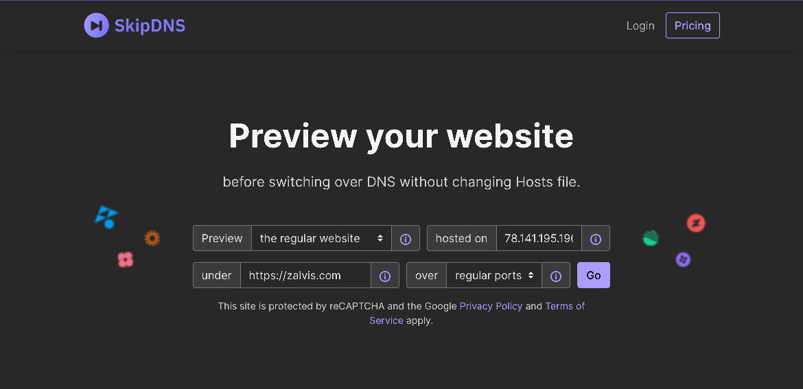 Preview Your Website Before Updating DNS